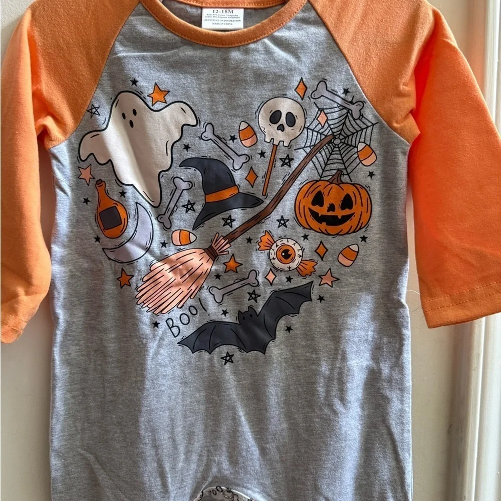 New Halloween Romper